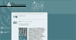 Desktop Screenshot of dirittoequestionipubbliche.org